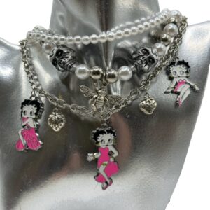 Betty Boop Charm Necklace