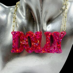 Dolly Resin Necklace